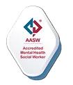 AASW Accredited Mental Health Social Worker badge